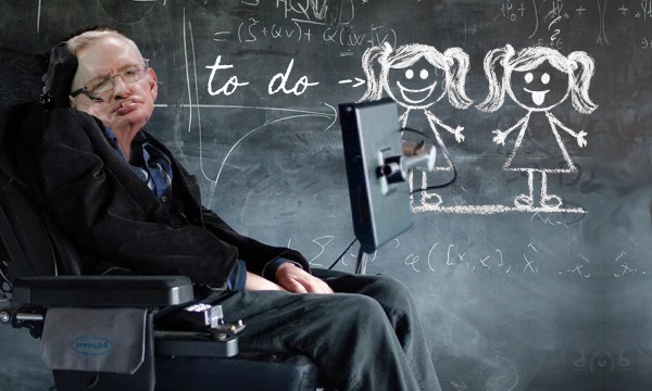 Căruciorul lui Hawking ştia 128 poziţii sexuale. Dublu faţă de Kama Sutra.