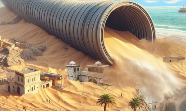 Netanyahu a sunat la Administraţia Bazinală Dobrogea să-ntrebe cum a înnisipat fâşia Mamaia.