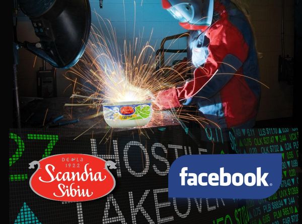 Scandia Sibiu încearcă preluarea ostilă a gigantului Facebook.