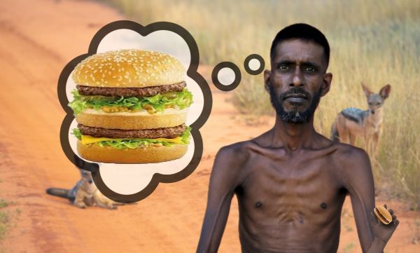 Un somalez naiv a murit de foame după ce a mâncat un Big Mac.